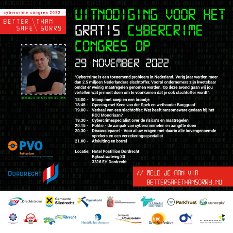 Cybercromecongres uitnodiging